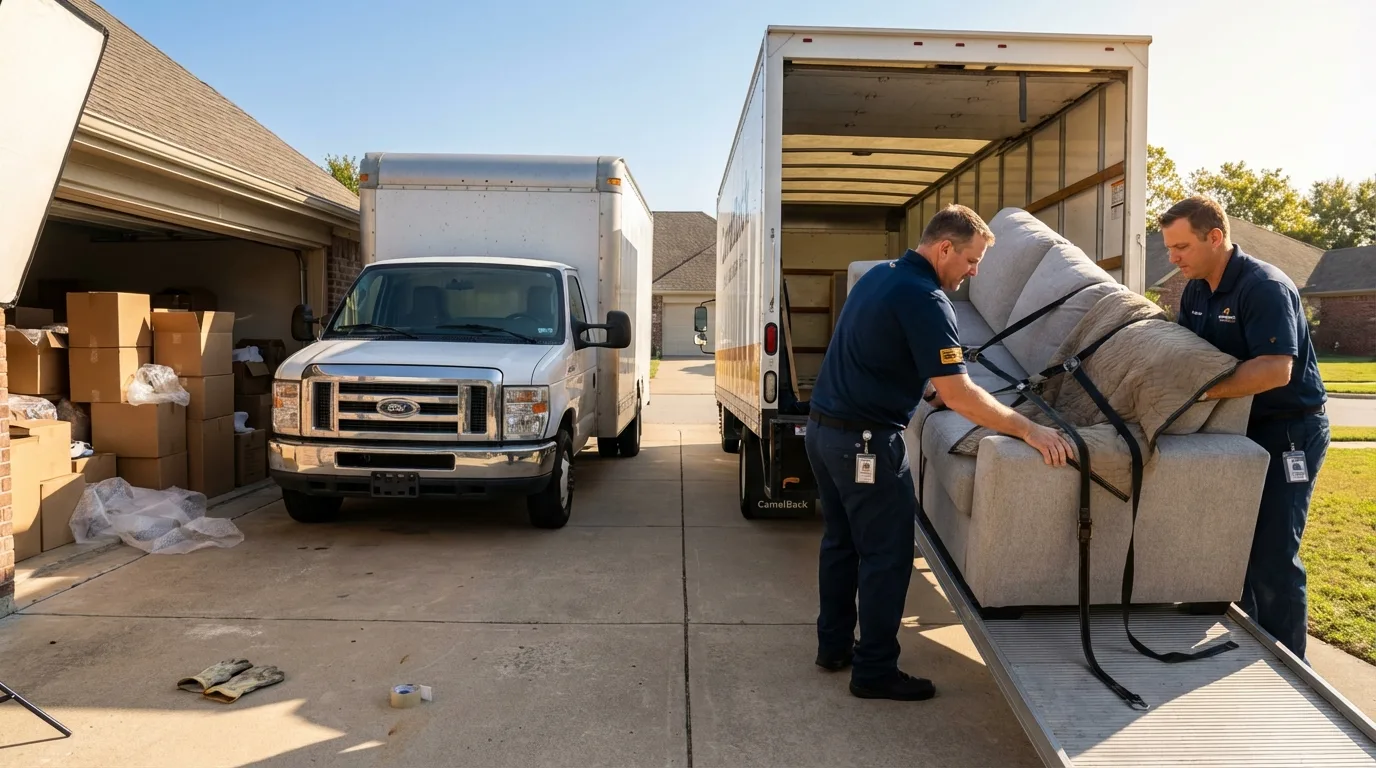 DIY truck vs professional crew comparison in Gilbertsville